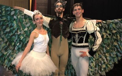 Ballet Juvenil de Quilmes en el Teatro Avenida, de CABA, con una puesta de “El lago de los Cisnes” de Tchaikovski, ballet en 4 actos